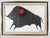 MCM Modernist Tile Picture of a Bull by Harris G. Strong For Sale In Philadelphia - Image 6 of 9