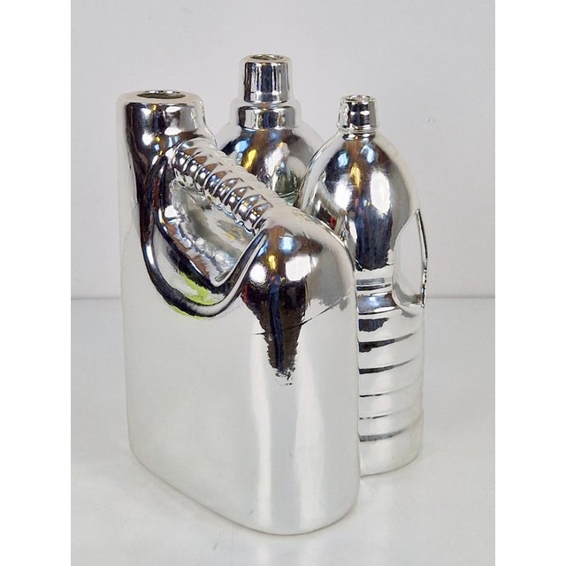 Silver Cleaning Products Ceramic Vase from Pols Potten, 1990s For Sale - Image 4 of 13