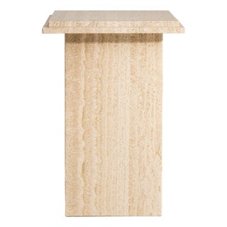 19th Century France Cream Marble Pedestal For Sale