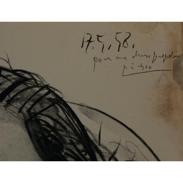 Pablo Picasso, Portrait of Jacqueline, Lithograph For Sale - Image 5 of 7