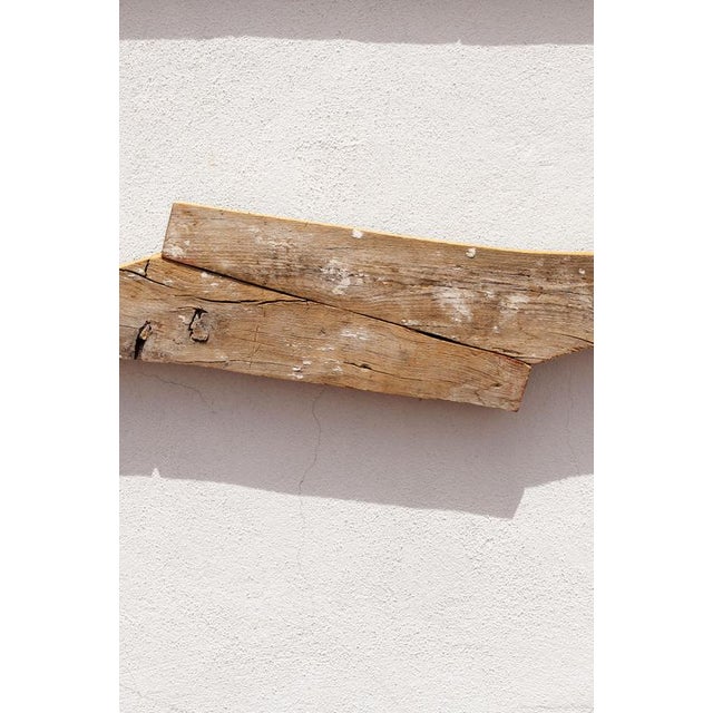 Signes Wall Sculpture in Natural Wood by Jean-Baptiste Van Den Heede For Sale - Image 6 of 9