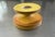 Vintage Mid-Century Haeger Pottery Pedestal Candle Holder – Warm Orange/Yellow Drip Glaze For Sale - Image 10 of 14