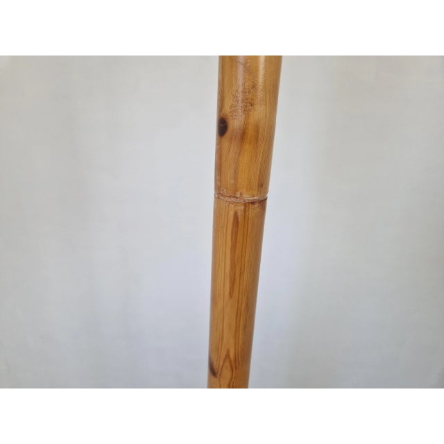 Beige Swedish Pine Coat Stand, 1960s For Sale - Image 8 of 9
