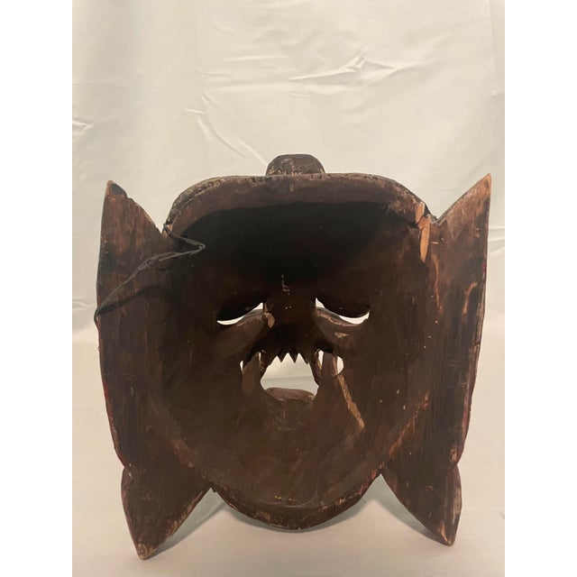 1960s Pilin Gallery Mas Bali Mid-Century Hand-Carved Wood Sculptures - Set of 5 For Sale - Image 4 of 8