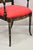 Mid 20th Century Mid 20th Century Union National Chinoiserie English Regency Black Painted Dining Chair - Set of 6 For Sale - Image 5 of 13