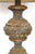 Large Vintage Neoclassical Tuscan Verdigris and Gold Patina Plaster Table Lamp For Sale In Richmond - Image 6 of 8