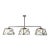 Stealth Billiard Chandelier in Nickel Finish For Sale
