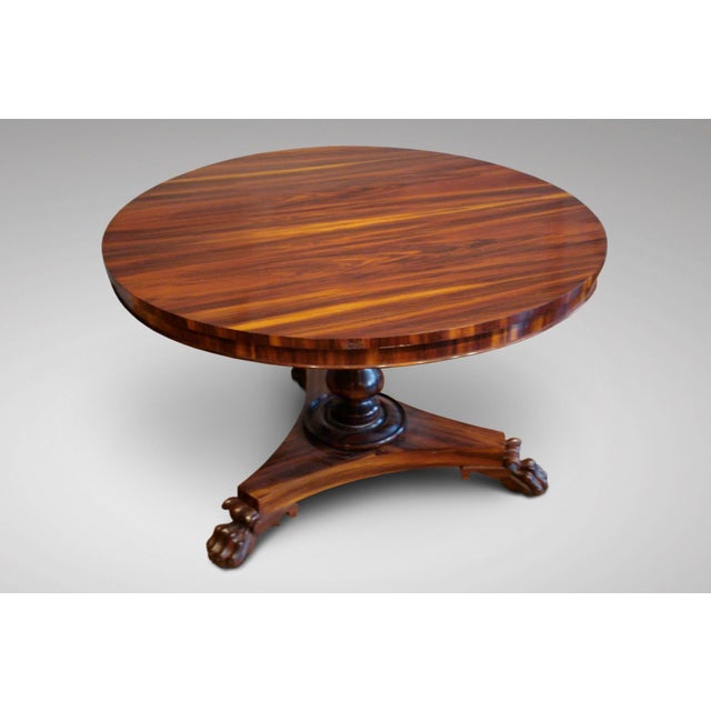 Early 19th Century William IV Rosewood Centre Table, 1830s For Sale - Image 5 of 5