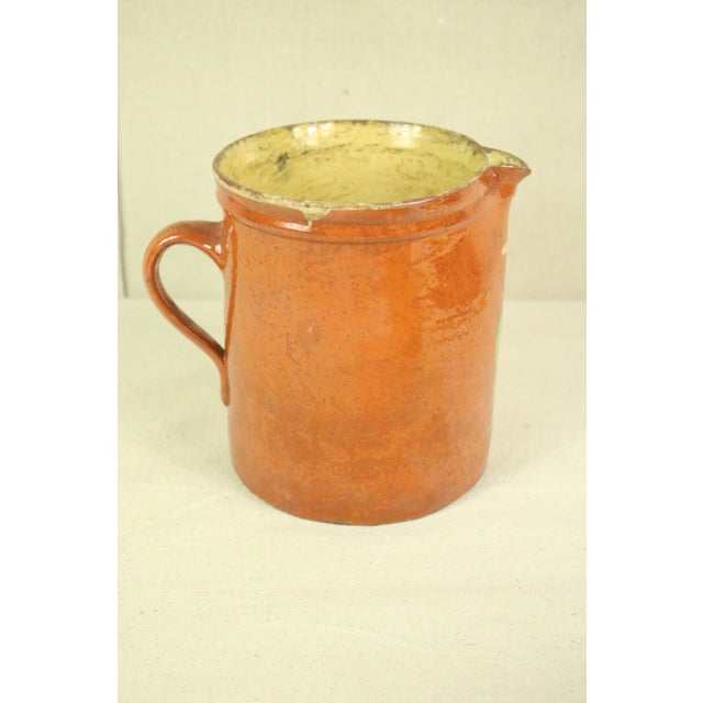 Mid 19th Century Mid 19th Century French Pottery Pitcher From Savoie For Sale - Image 5 of 8