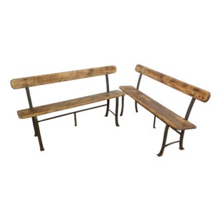 Set of Vintage Bench Set, 1950 For Sale