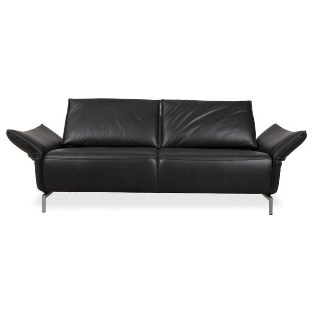 Vanda 2-Seater Sofa in Anthracite Leather from Koinor For Sale - Image 13 of 13