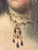 Wood German School Artist, Portrait of a Woman Adorned with Jewelry, 18th Century, Oil Painting on Panel, Framed For Sale - Image 7 of 12