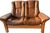 Vintage Ekhornes Leather Stressless Reclining Loveseat For Sale - Image 13 of 15