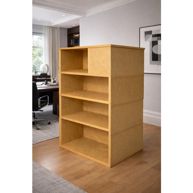 Wood Center Storage Unit from G. Malacrida and P. Resmini, 1970s For Sale - Image 7 of 11