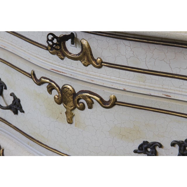 Venetian Style Painted Wood Nightstands, 1960s, Set of 2 For Sale - Image 6 of 18