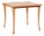 1940s Vintage Art Deco Swedish Square Beech Scalloped Table For Sale