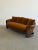 1970s Sculptural Oak Barrel Back Sofa Attributed to Howard Furniture For Sale - Image 14 of 15