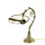 1900s Art Nouveau Brass Desk Lamp For Sale - Image 5 of 6
