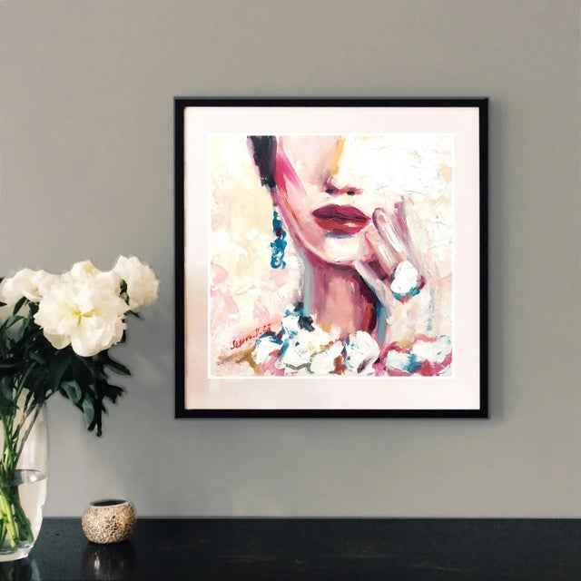 Hello, My name is Valeriya Serova, I am a professional artist. This is my original mix media painting Beautiful magic...