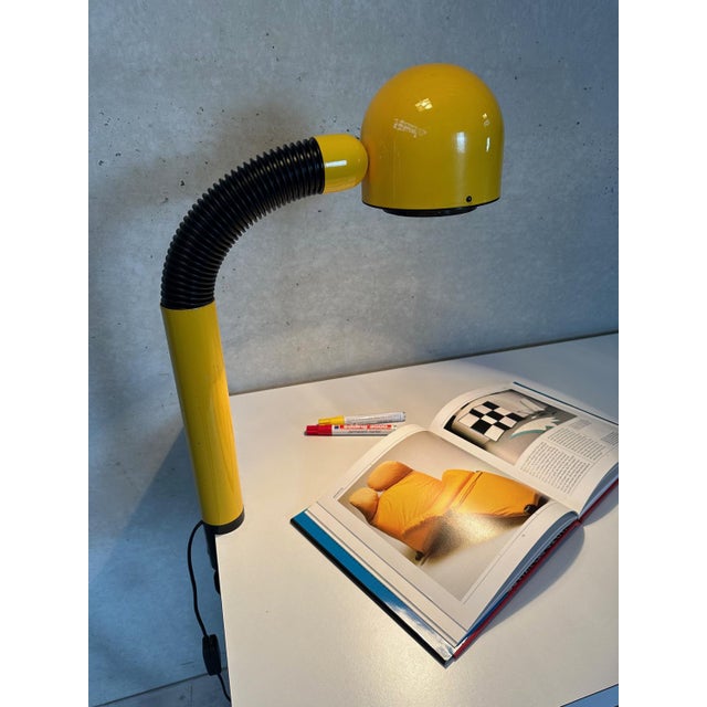 Vintage Tubular Desk Lamp, 1980s For Sale - Image 4 of 14