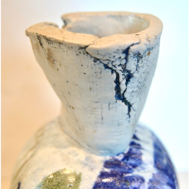 1970s 1970s Modern Studio Ceramic Art Sculpture by Artist Phyllis Baker Hammond For Sale - Image 5 of 9