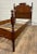 Antique Twin Size Burled or Flame Mahogany Bed For Sale - Image 11 of 12