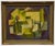 This is a mid-century modern cubist abstract oil on canvas that dates to 1957. The artist’s last name is Covick. The...