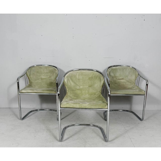 Vintage Cantilever Chairs by Gastone Rinaldi for Rima, 1970s, Set of 4 For Sale - Image 6 of 18