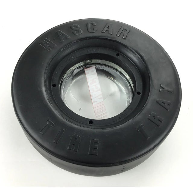 Vintage Nascar Rubber Tire Ashtray For Sale In Portland, ME - Image 6 of 7