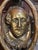 Make a statement when you adorn your door with this antique English early 19th century bronze door knocker featuring the...