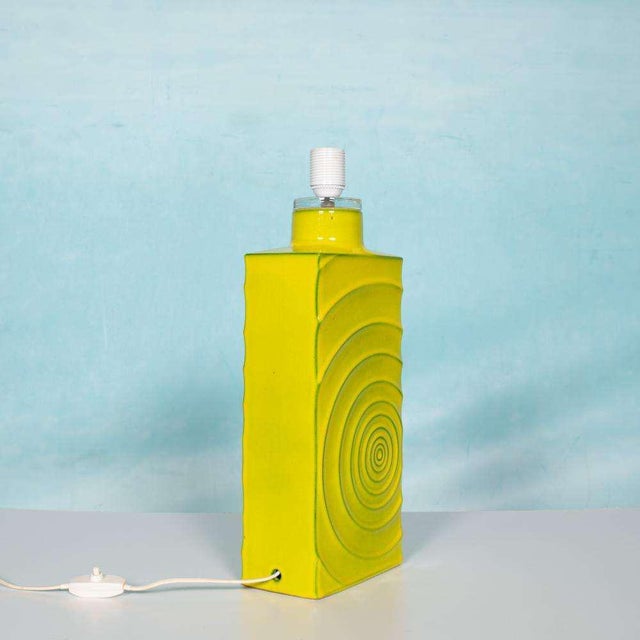 Space Age Zykon Table Lamp by Carl Zilloni for Streuler, 1970s For Sale - Image 3 of 18