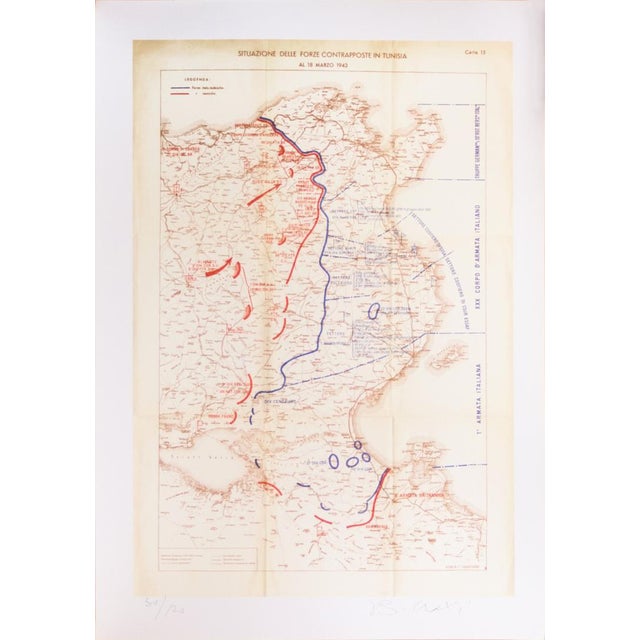 Photolithograph realized in 1997. Editions of 120 (30/120) Published in portfolio "Guerra Africa". Signed and numbered in...