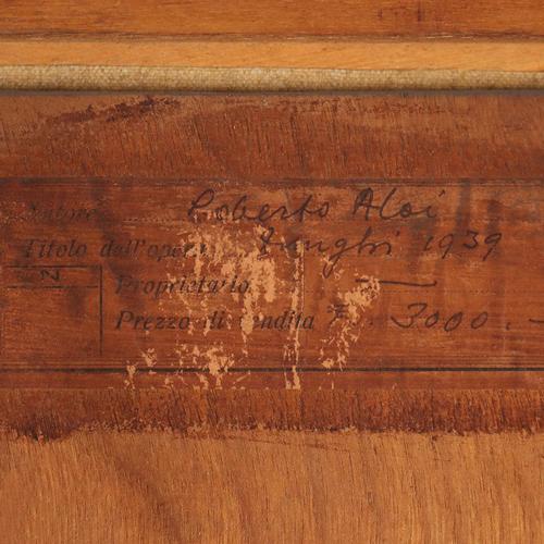 Roberto Aloi, Untitled, Cartouche on Canvas For Sale - Image 11 of 12