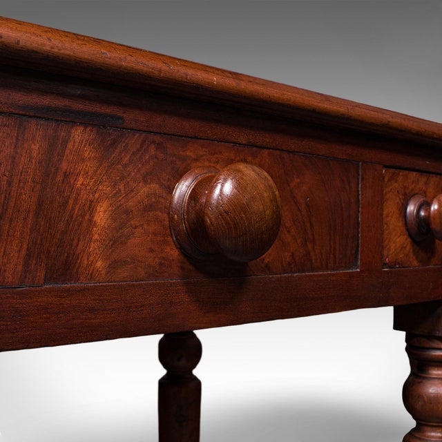Small Antique Candlemaker's Table, English Scholar's Desk, Side, Lamp, Victorian For Sale - Image 10 of 12