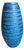 Vintage Blue Ceramic Vase by Jasba, 1970s For Sale