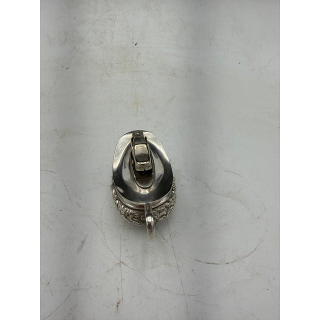 Silver Plate Lighter For Sale - Image 4 of 6