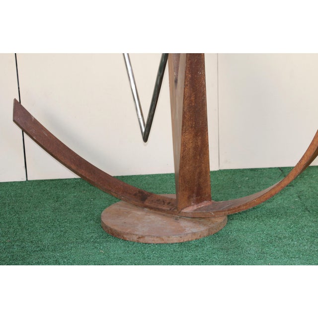 Monumental Metal Sculpture by Riis Burwell Studio For Sale In Los Angeles - Image 6 of 12