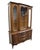 French Provincial Thomasville Furniture Tableau Collection Country French Provincial 50" Lighted Display China Cabinet 14121-410 For Sale - Image 3 of 16