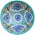 Teal Mid 20th Century Moorish-Patterned Ceramic Bowl For Sale - Image 8 of 11