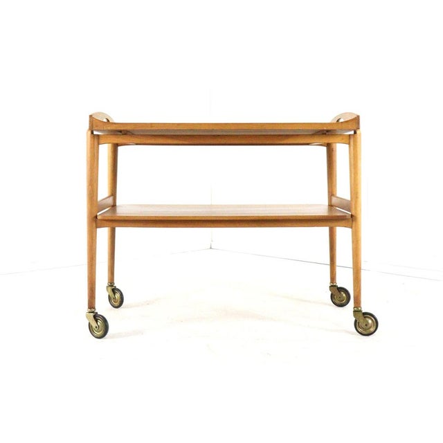 Trolley with Removable Tray, 1960s For Sale - Image 3 of 15
