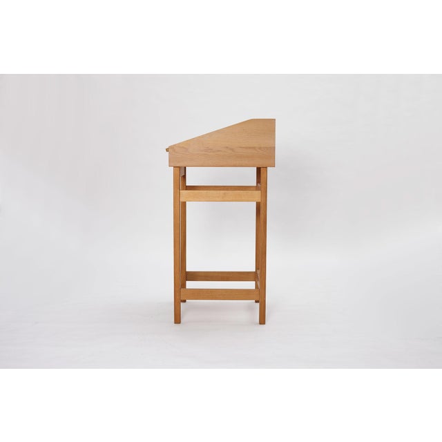 1960s Oak Secretary Desk, Denmark, 1960s For Sale - Image 5 of 17