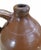 American Antique Americana Primitive Redware Jug / Whiskey Jug — 9" Hand-Thrown For Sale - Image 3 of 14