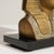 A decorative brass table lamp inspired by Egyptian Revival motifs popular during the Regency period revival. The...