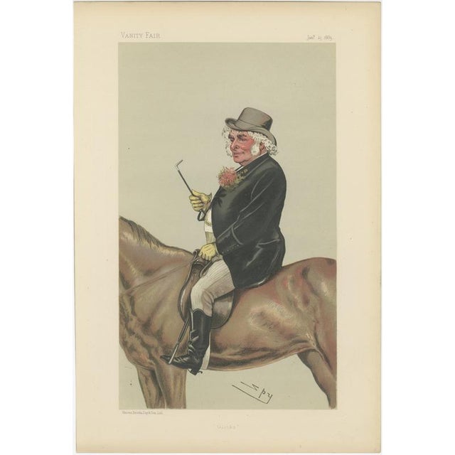 Unknown, Society & Power, 1883, Paper, Set of 6 For Sale - Image 10 of 11