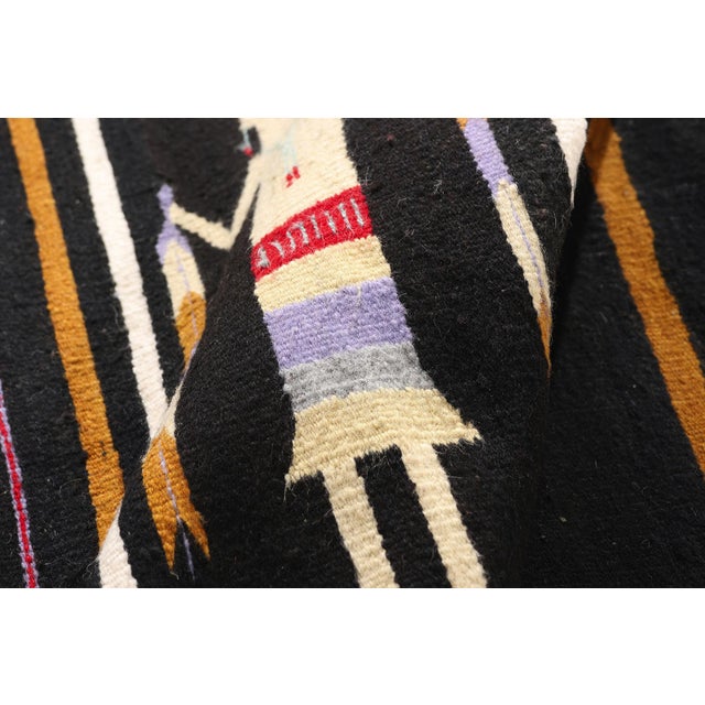 Vintage Yeibichai Pictorial Rug, 02'07 X 03'08 For Sale In Dallas - Image 6 of 10