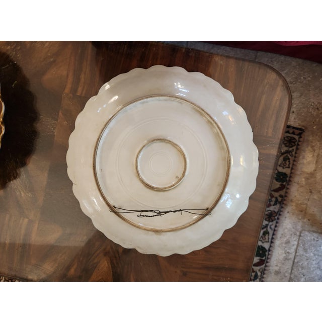 Antique Decorative Dishes in Limoges, 1890s, Set of 2 For Sale - Image 3 of 5