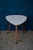 Vintage Formica Tripod Cocktail Table with Compass Legs, 1960s For Sale - Image 3 of 11