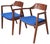 Mid-Century Modern Pr. Mid Century Arm Chairs by the Jasper Chair Company C 1950/60's For Sale - Image 3 of 18
