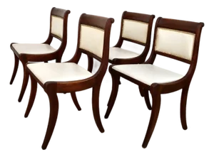 1930’s Antique Duncan Phyfe Dining Chairs - Set of 4
