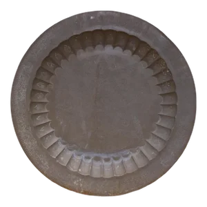 Large Antique Kashmiri Floral Tray